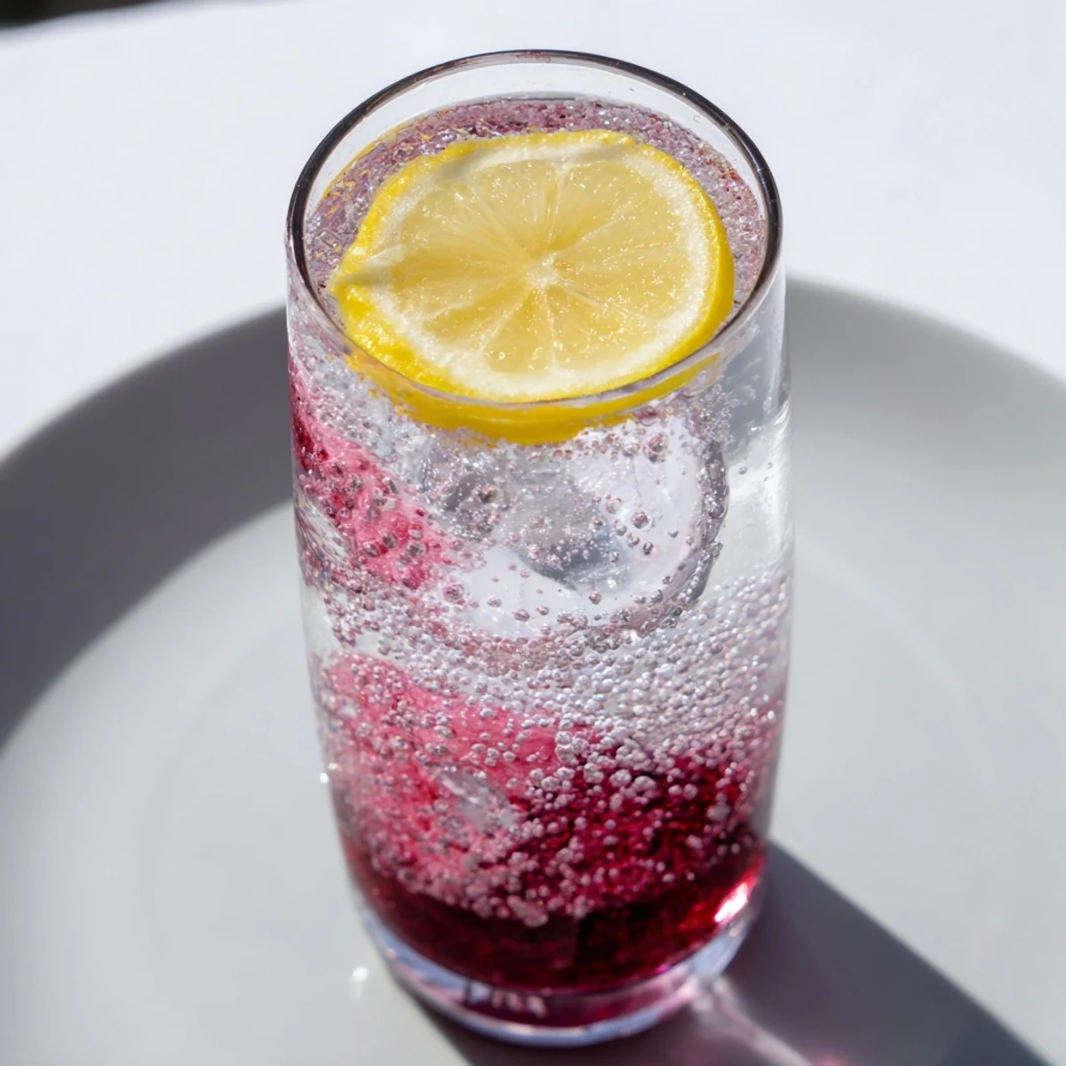 Enjoy a soothing, tart Sleepy Girl Mocktail before bed; it's vegan and gluten-free and easy.