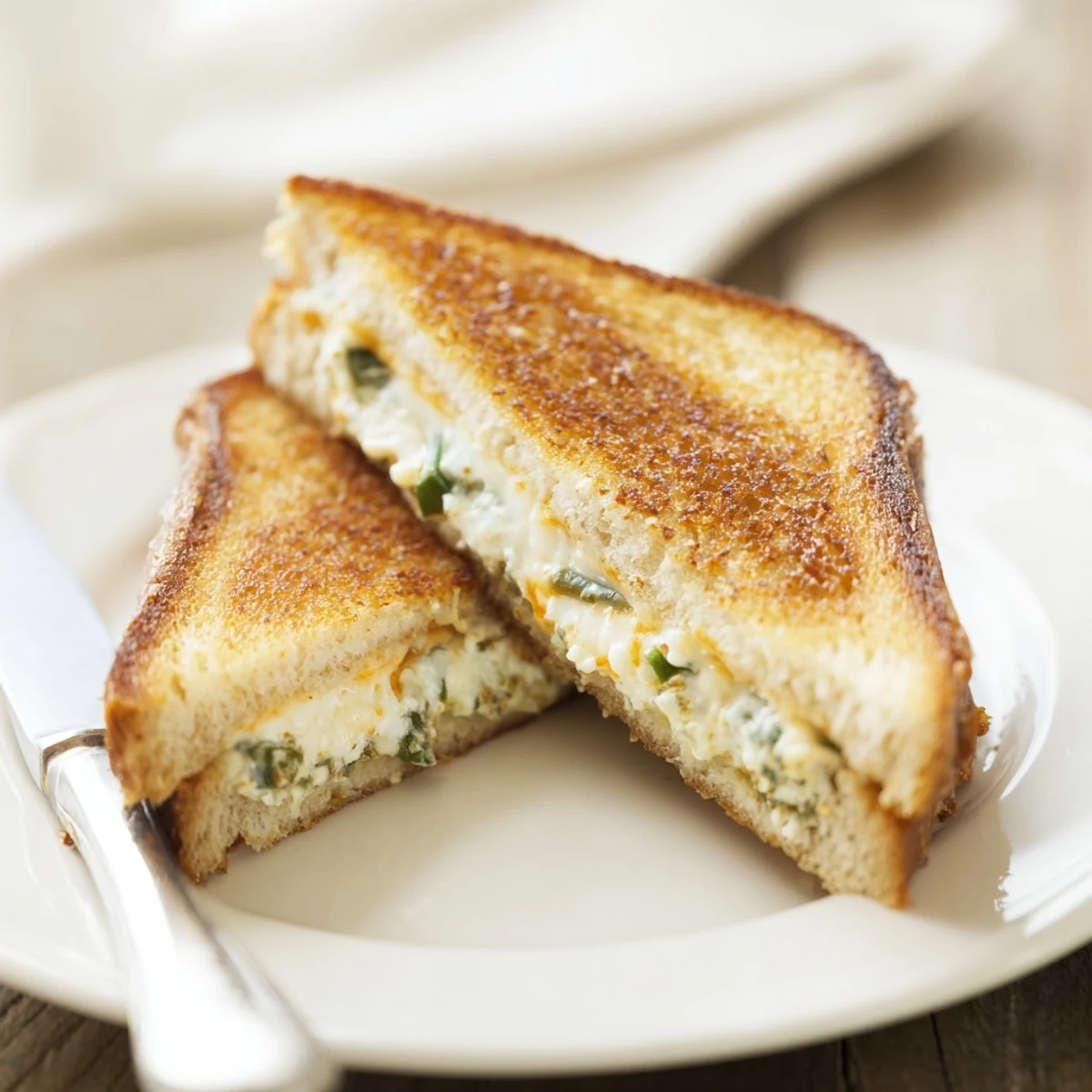 Jalapeño Popper Grilled Cheese