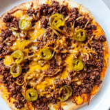 Feuriger Hackfleisch Pizza Belag