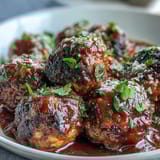 Slow Cooker Fleischbällchen Marinara