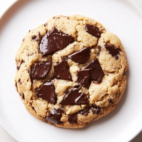 A stack of air-fryer chocolate chip cookies, golden and chewy, ready for a delicious dessert.