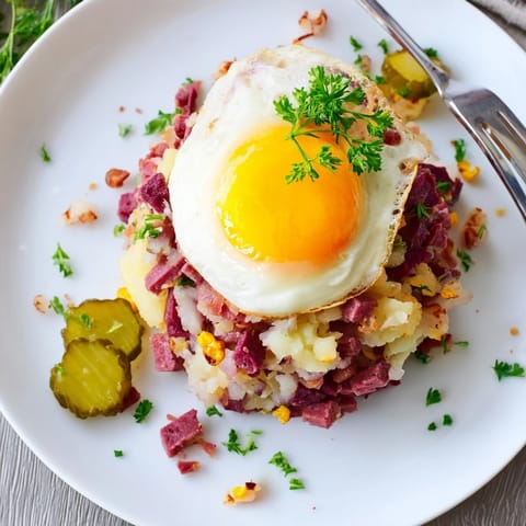 Hamburg Labskaus mit Beet