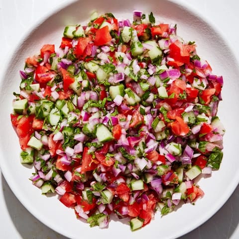 Pickled Cucumber Pico de Gallo