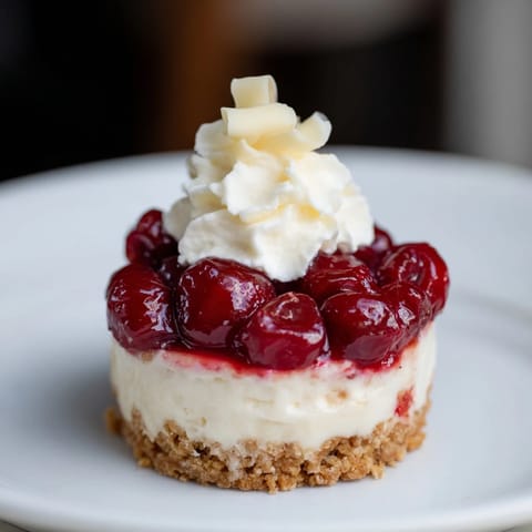 Kirsch-Rococo Mini Cheesecakes