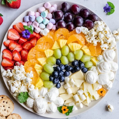 Cloud Rainbow Grazing Board #55