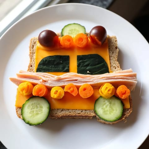 Car-Shaped Lunchbox Fun