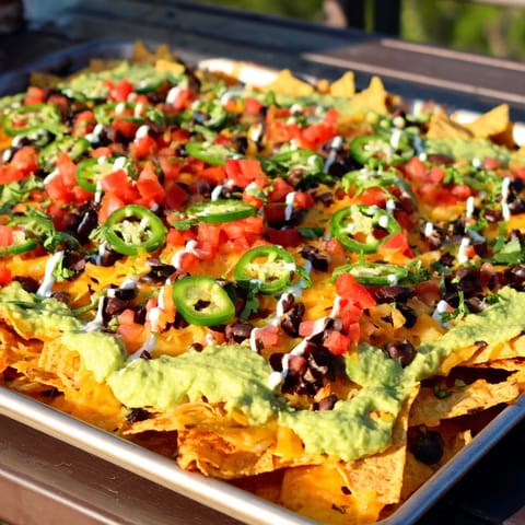 Football Field Nachos Platter #77