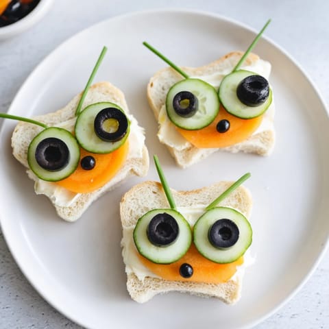 Süße Bienen-Sandwich-Häppchen #81