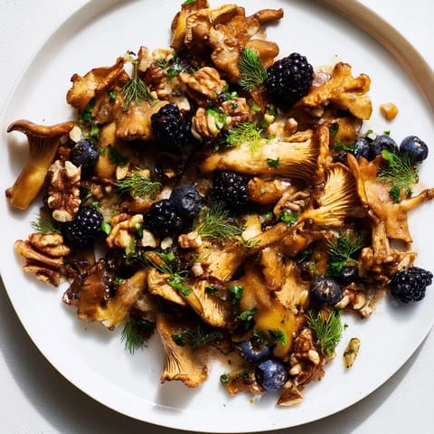 A rustic presentation of Northwest Forest Forager featuring toasted nuts and beautifully arranged forest elements.