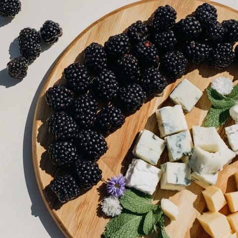 Yin-Yang Käse Brett