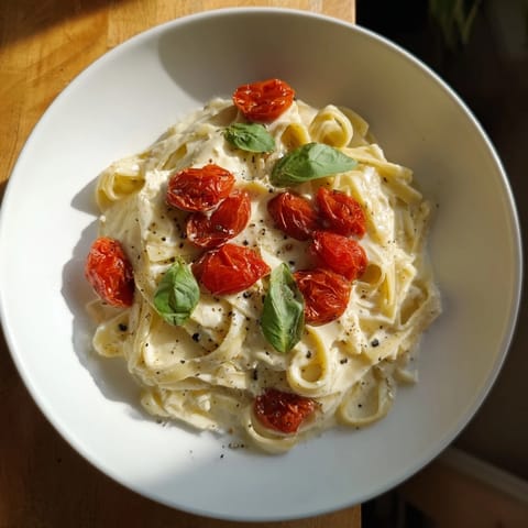 Baked Brie mit Pasta