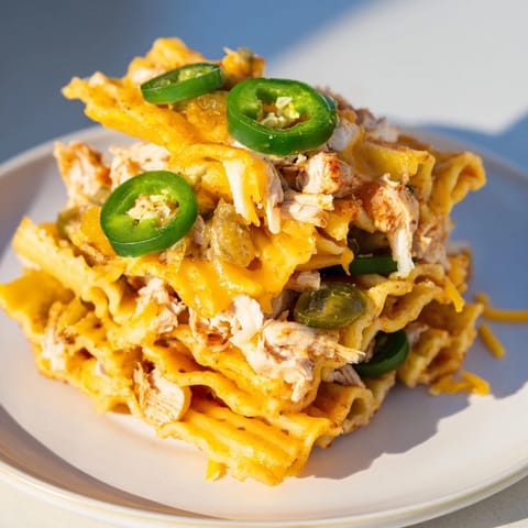 Knusprige Pasta Chips Tacos