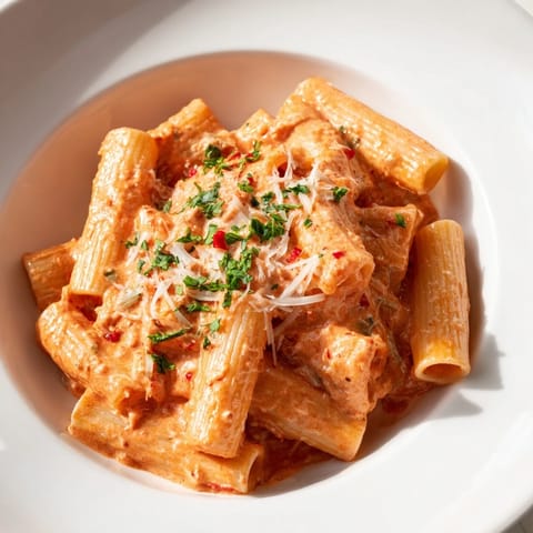 Gigi Hadid Spicy Rigatoni
