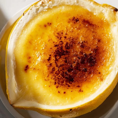 Luxuriöser Zitronenposset Genuss