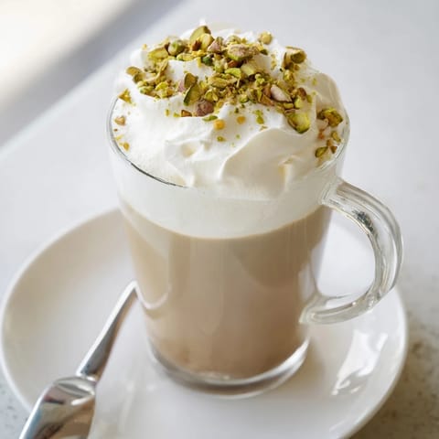 Cremiger Pistazien Latte Genuss