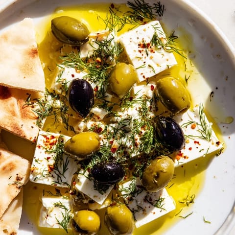 Türkische Oliven Käseplatte
