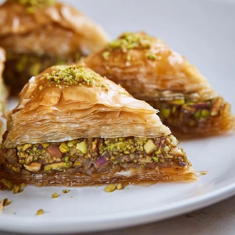 Türkisches Haselnuss Pistazien Baklava