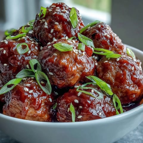 Süß-saure Fleischbällchen im Slowcooker