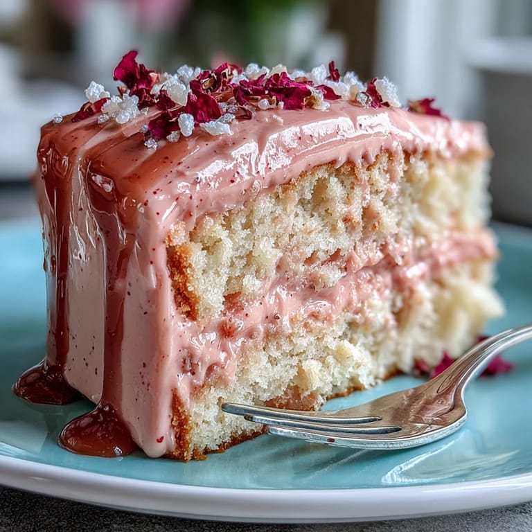 2. Eleganter Rosé-Velvet-Kuchen mit schimmerndem Gold-Drip für die perfekte Brautparty-Dessert-Präsentation.  