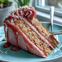 1. Bridal Shower Rosé Velvet Cake mit Gold-Drip: Rosa Samt-Schichten mit Rosé-Aroma und glitzerndem Goldüberzug.  